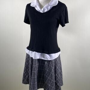 grunge schoolgirl dress